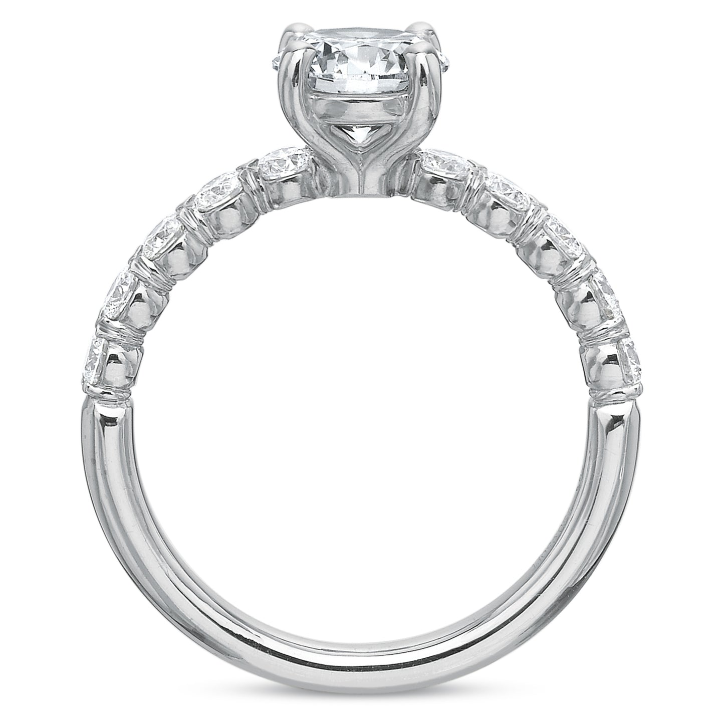Platinum Classic 360 Round Engagement ring