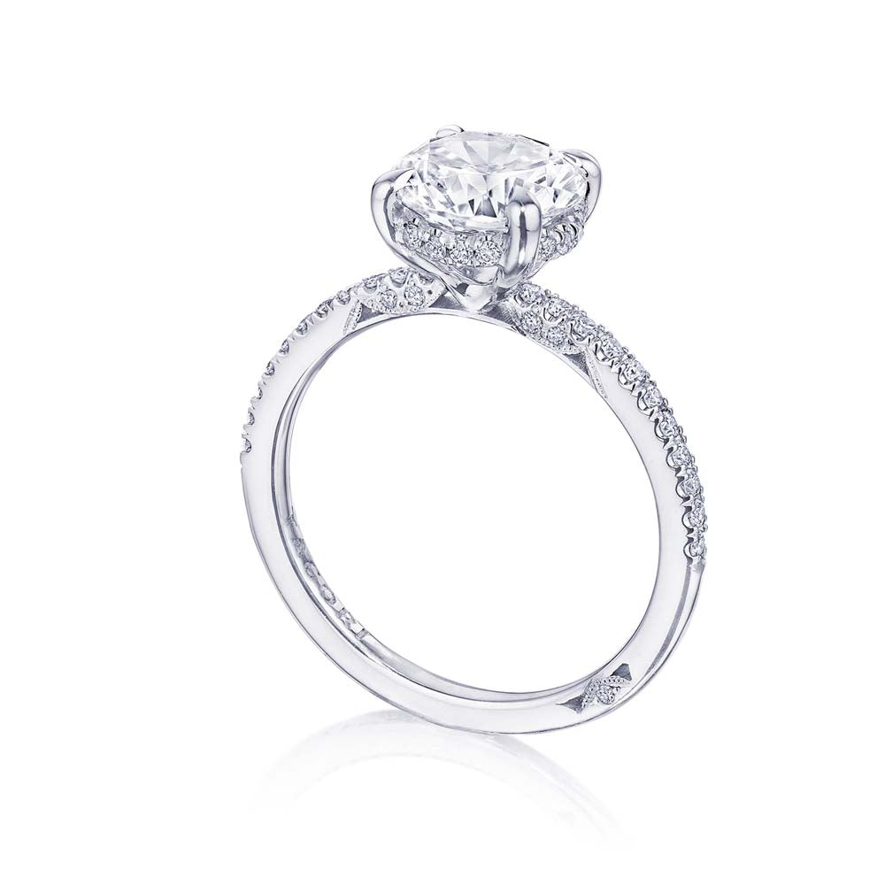 Platinum Simply Tacori Diamond Engagement Ring