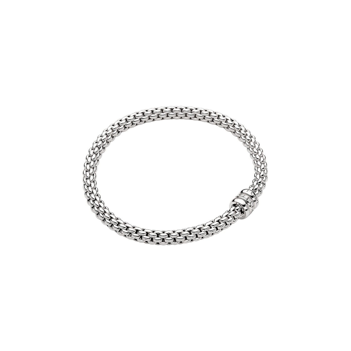 18k White Gold Diamond Bracelet