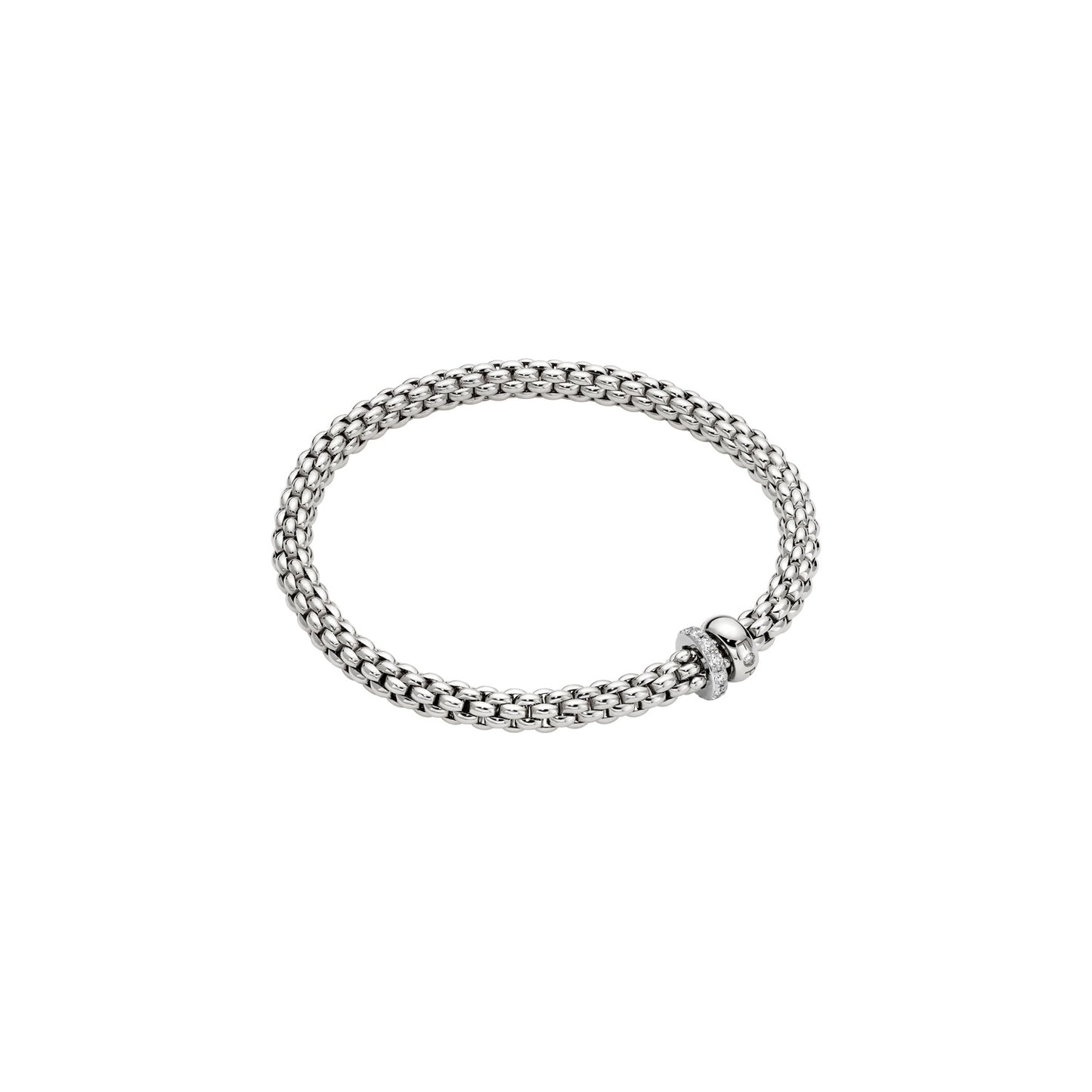 18k White Gold Diamond Bracelet