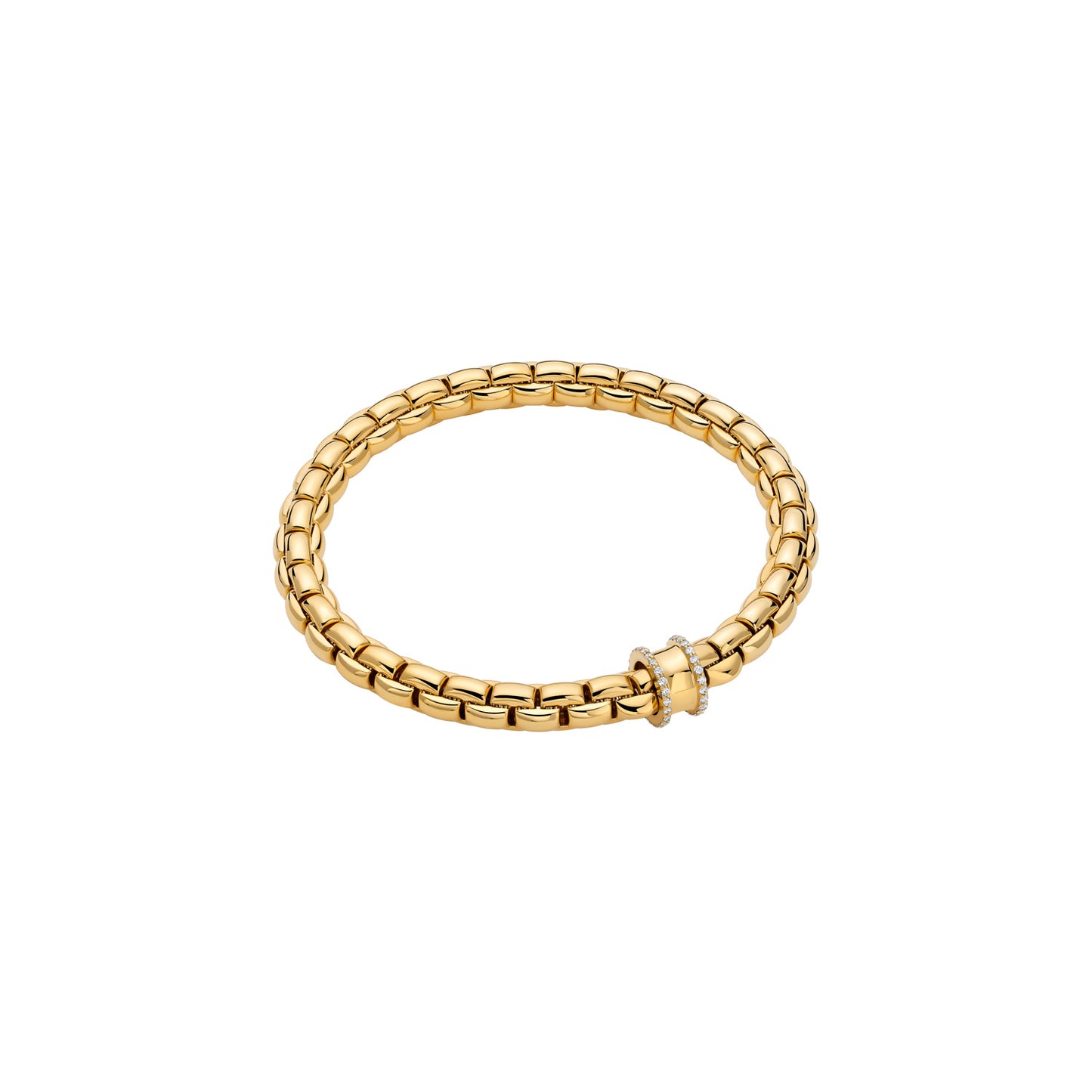 18k Yellow Gold Diamond Bracelet
