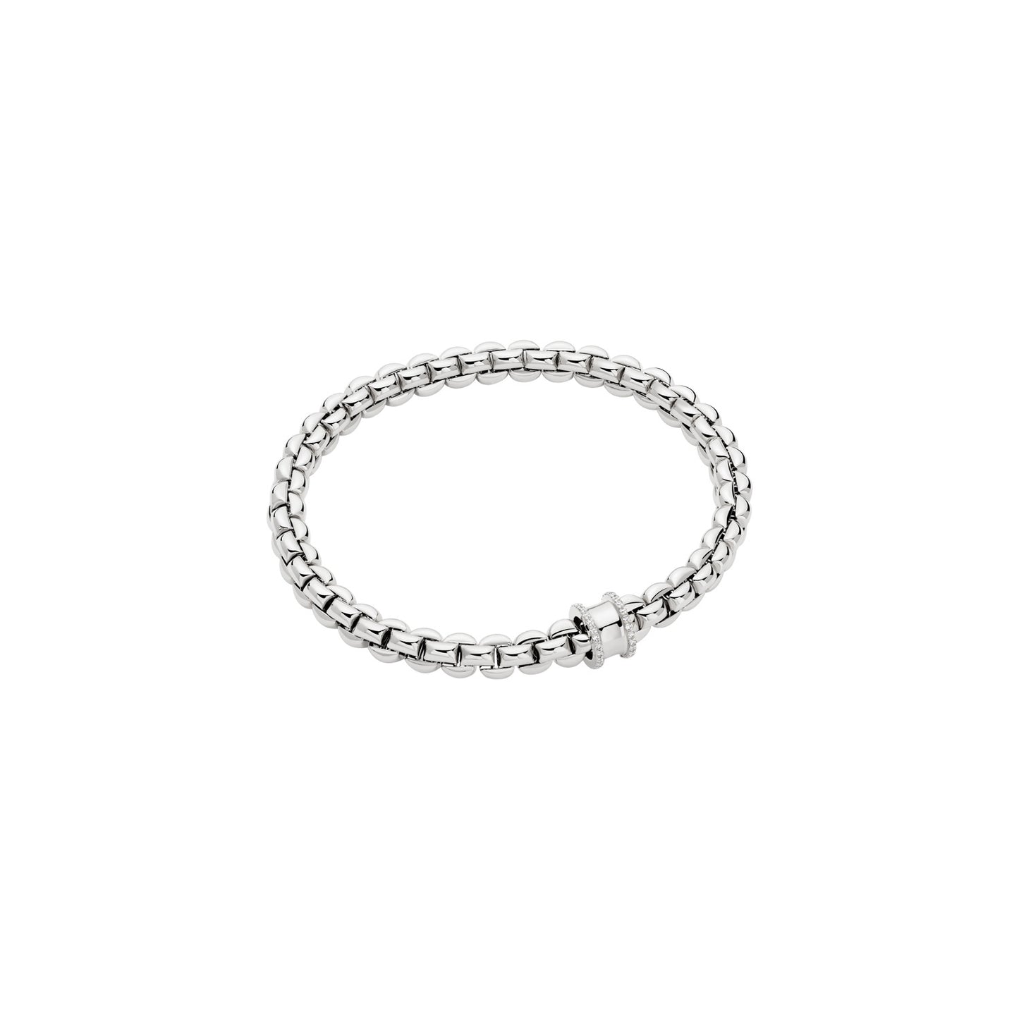 18k White Gold Diamond Bracelet