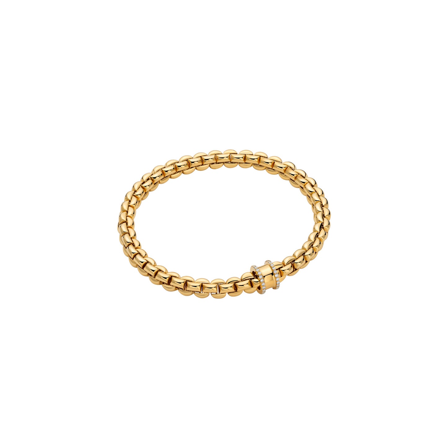 18k Yellow Gold Diamond Bracelet