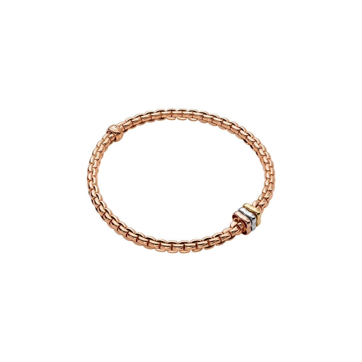 18k Gold Tri Color Bracelet