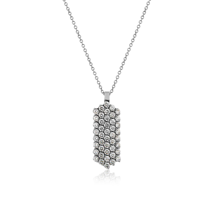 18k White Gold Brevetto Necklace