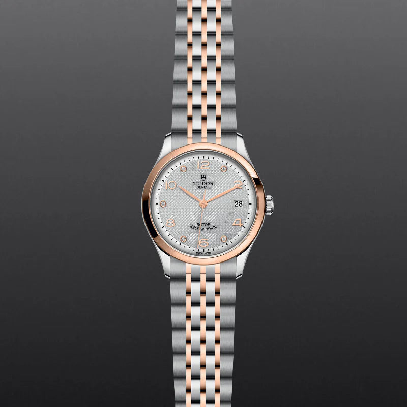 1926 36MM STEEL AND ROSE GOLD