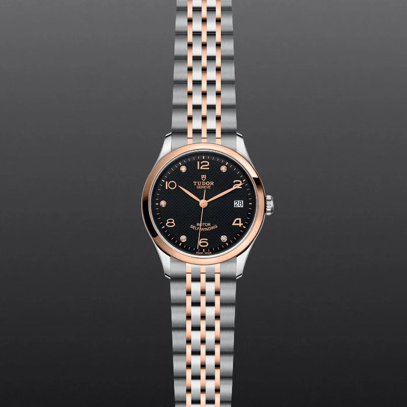 1926 36MM STEEL AND ROSE GOLD