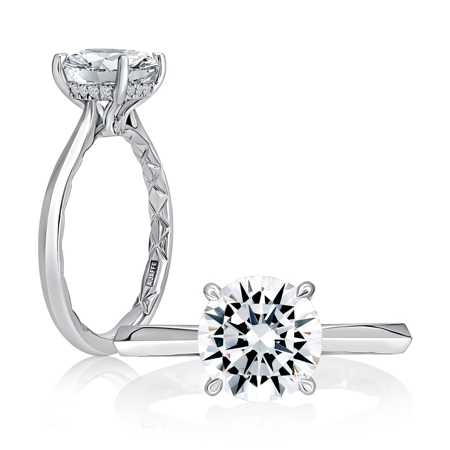 Round Solitaire Engagement Ring