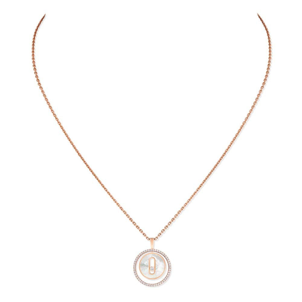 White Mother-of-Pearl Lucky Move PM Necklace