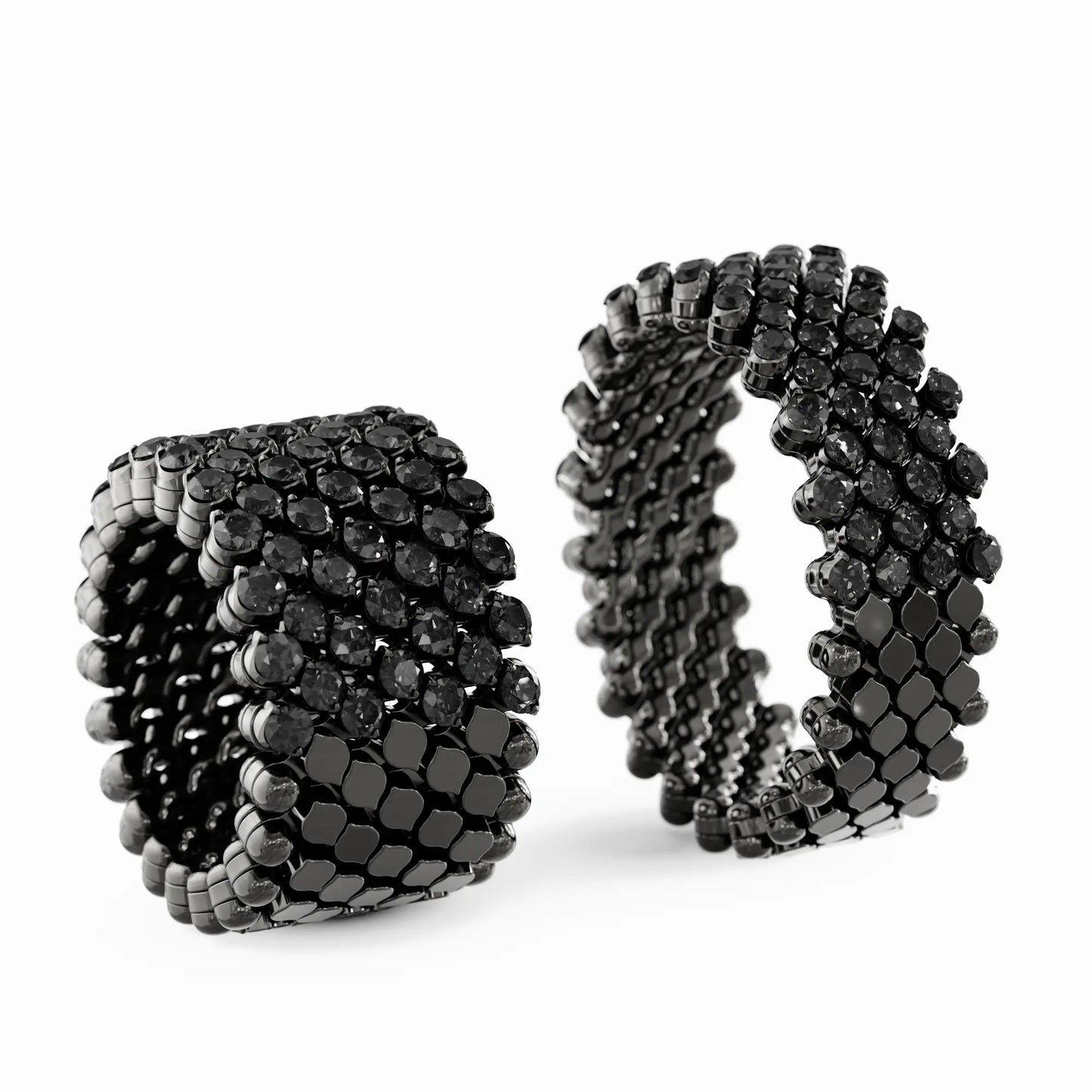 Black Gold and Black Diamond Ring