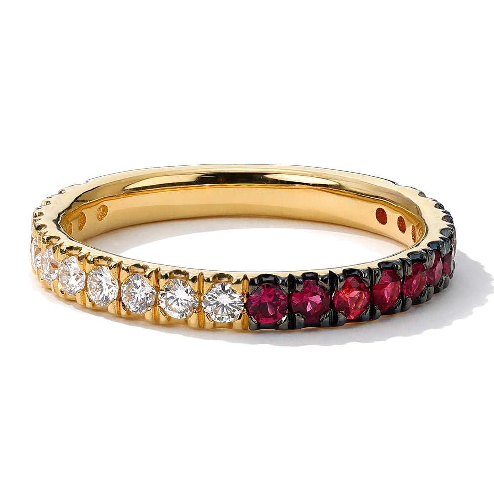 Diamond and Ruby Ring