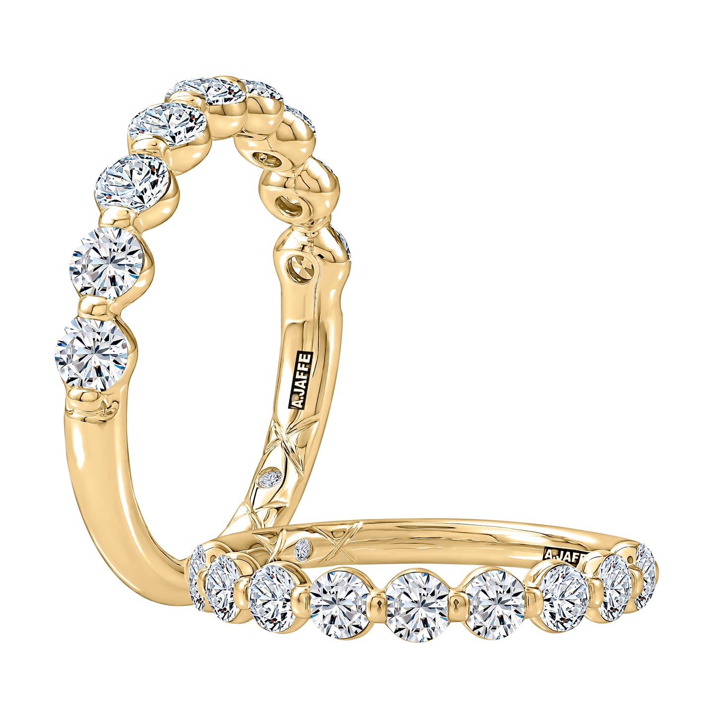 Ladies Yellow Gold Wedding Band