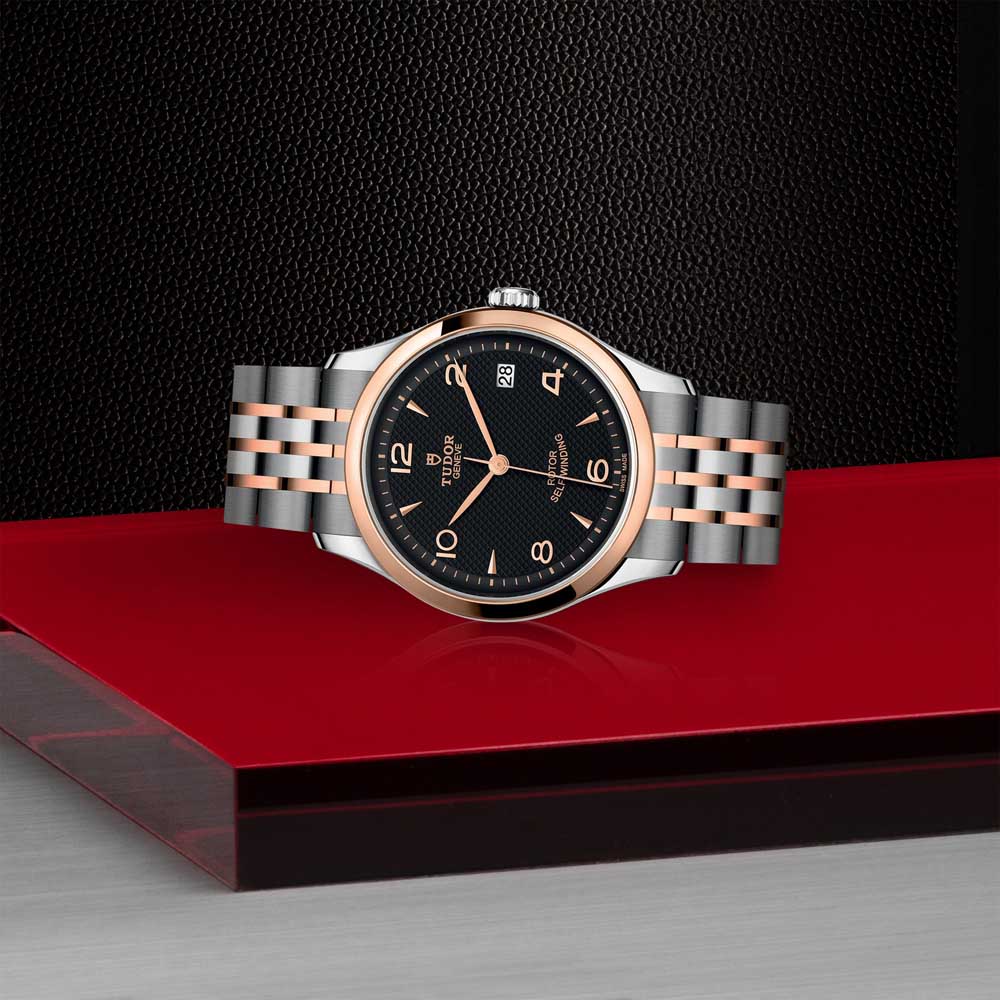 1926 36MM STEEL AND ROSE GOLD