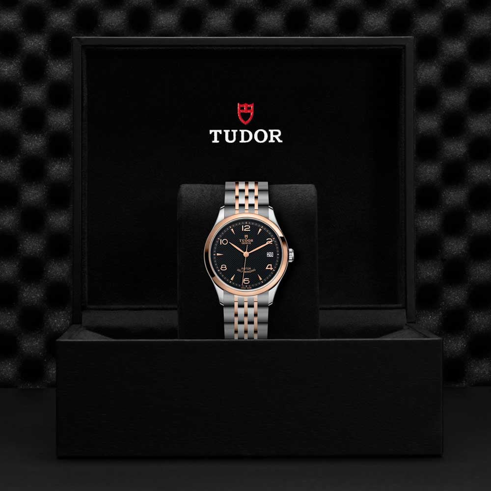 1926 36MM STEEL AND ROSE GOLD