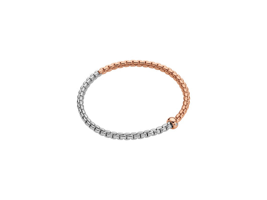 18k White and Rose Gold Bracelet
