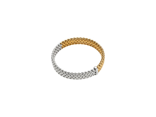 18k Yellow and White Gold Bracelet
