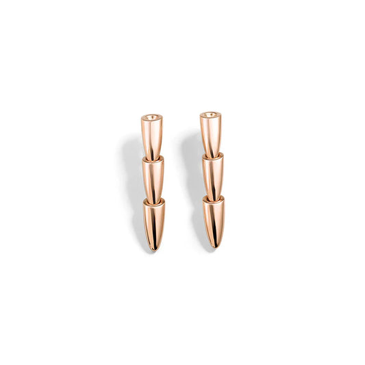 18k Rose Gold Calla Earclips