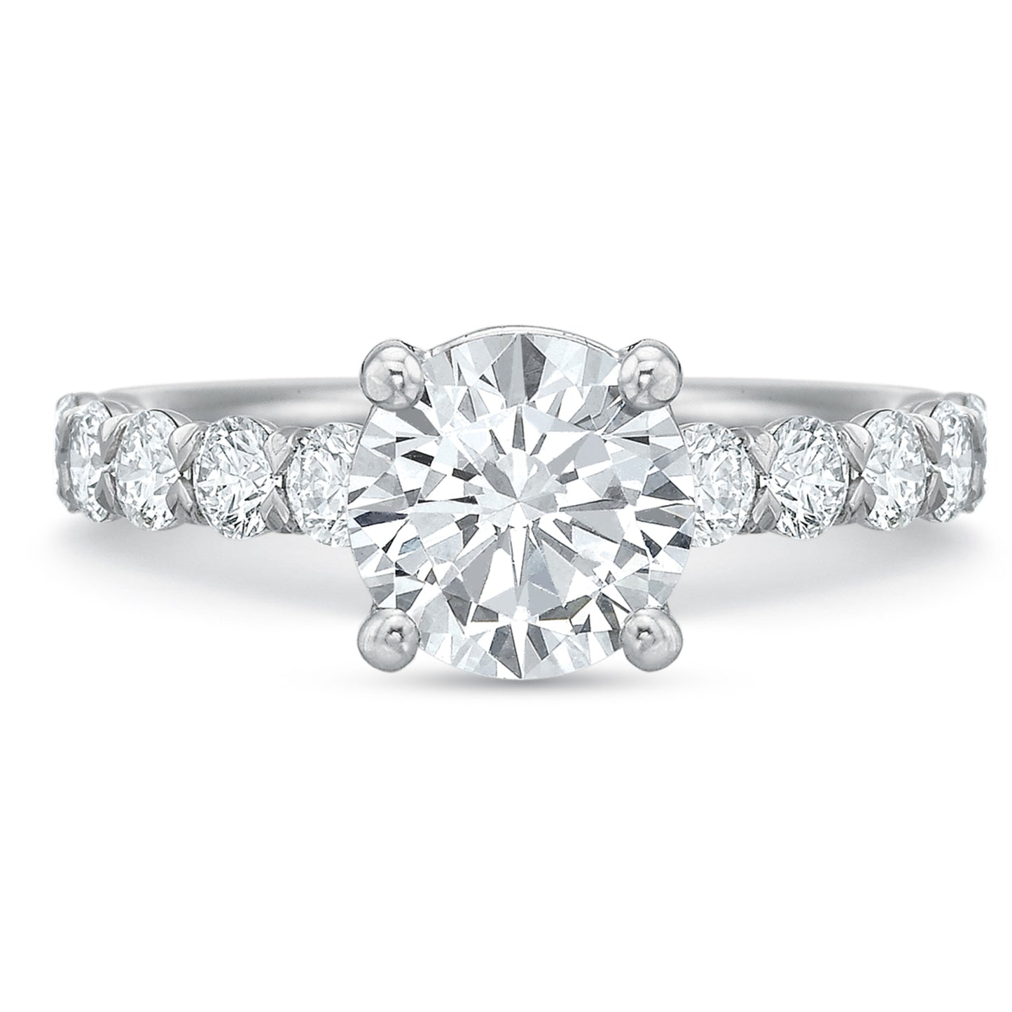 Platinum Classic 360 Round Engagement ring