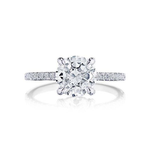 Platinum Simply Tacori Diamond Engagement Ring