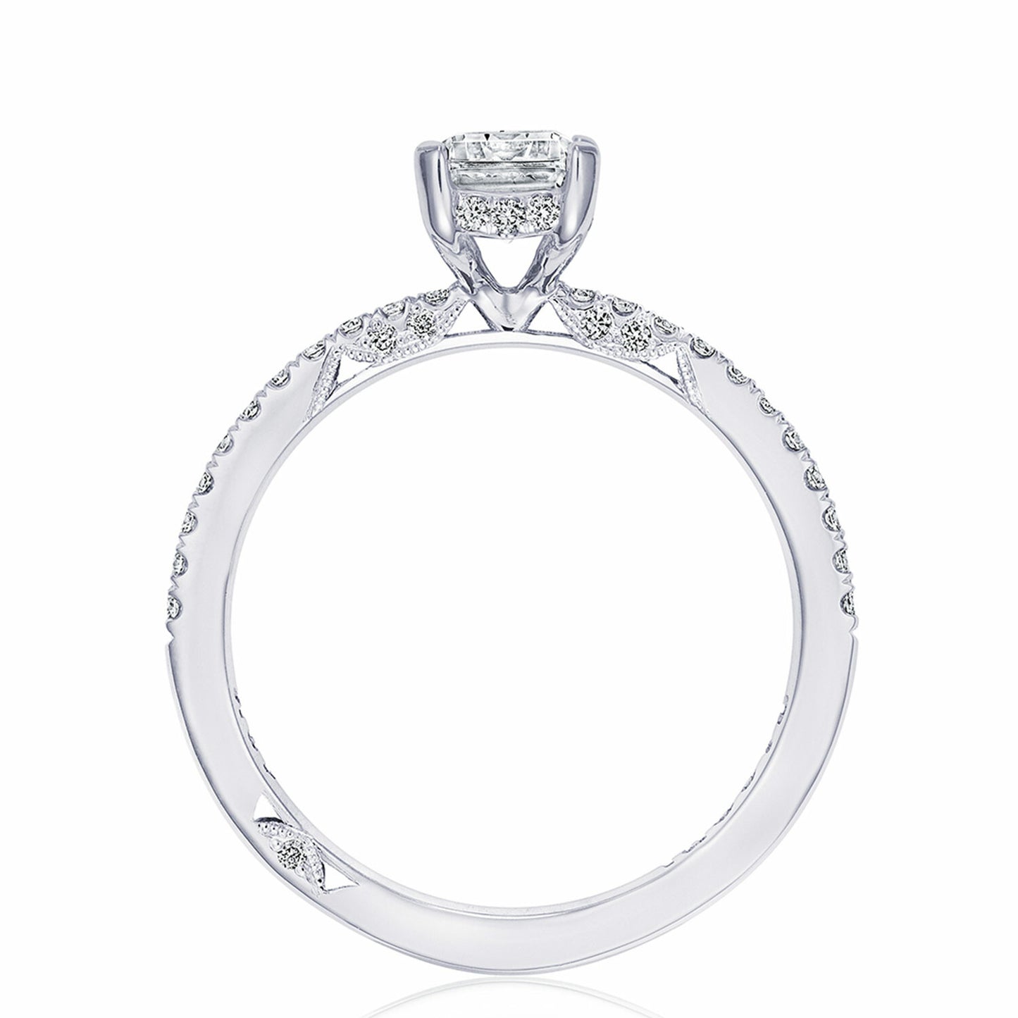 Simply Tacori Emerald Solitaire Engagement Ring