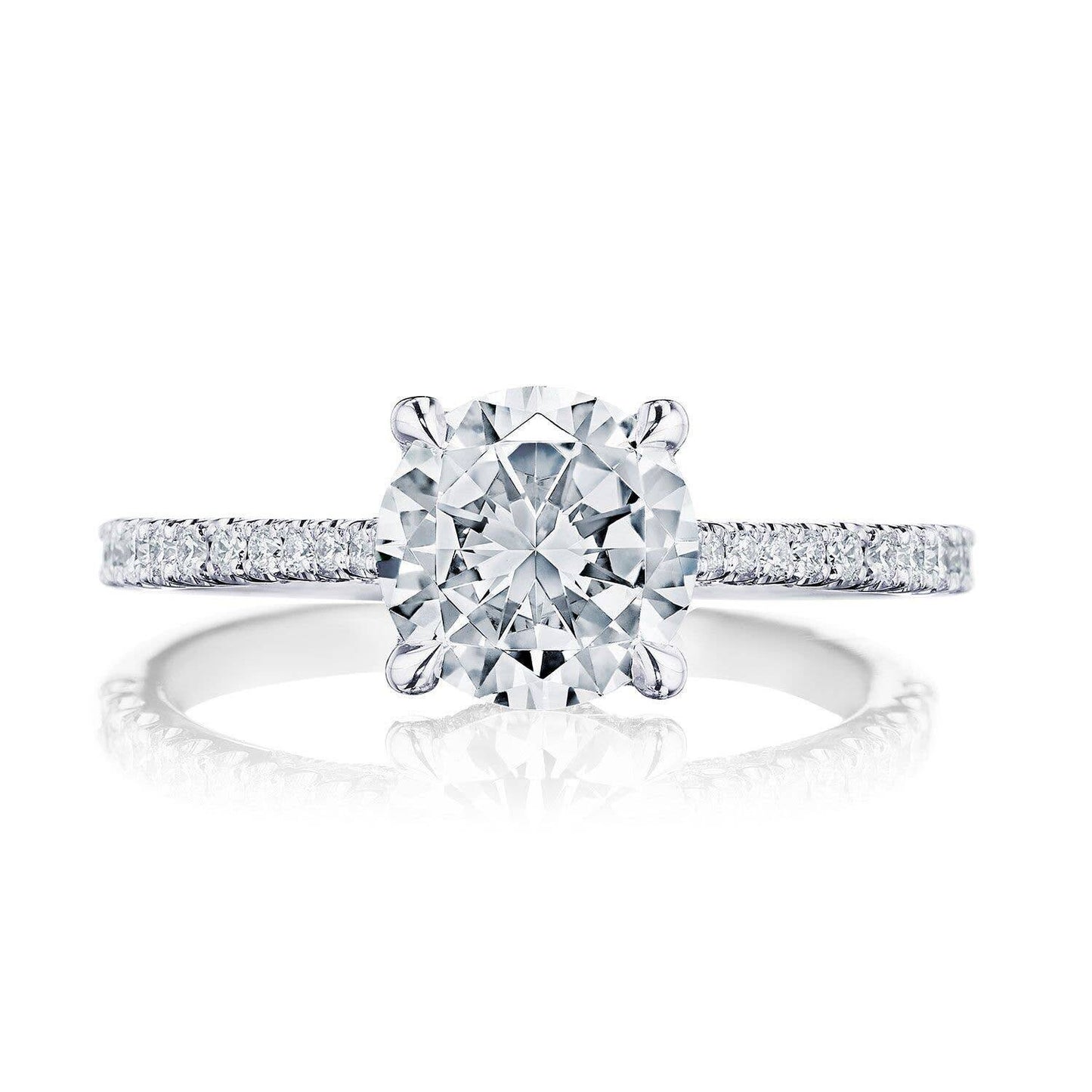 Simply Tacori Round Cathedral Engagement Ring