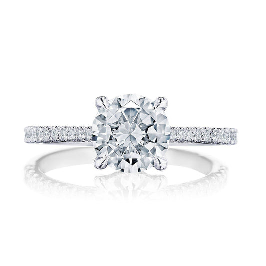 Simply Tacori Round Cathedral Engagement Ring