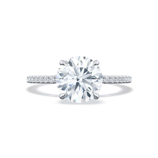 Platinum Simply Tacori Diamond Engagement Ring