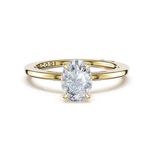 Simply Tacori Oval Solitaire Engagement Ring