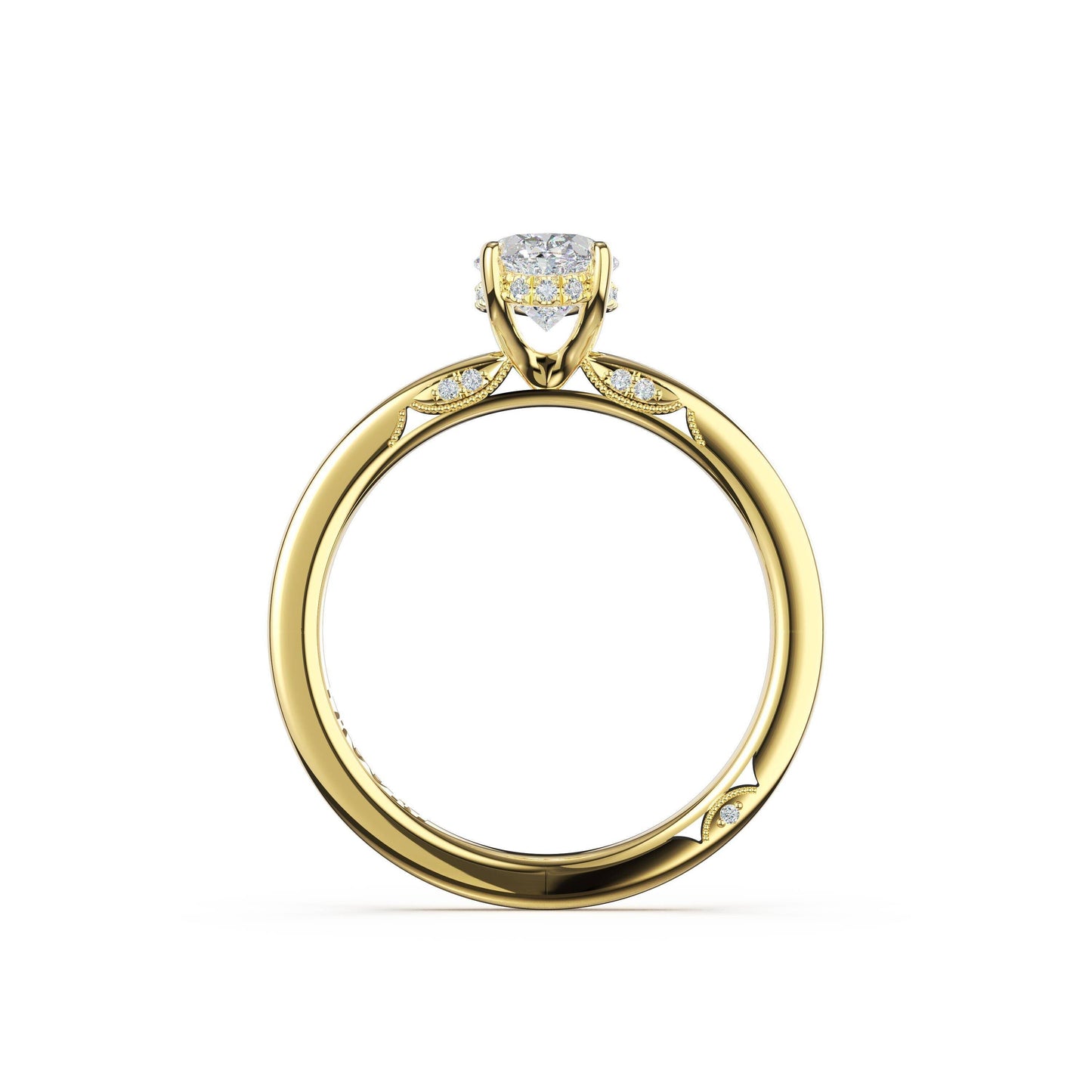 Simply Tacori Oval Solitaire Engagement Ring