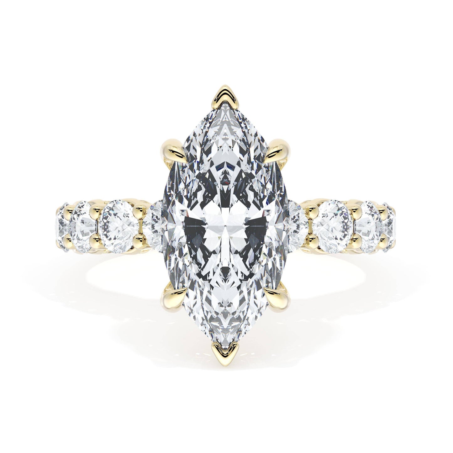 Founder's Collection Marquise Solitaire Engagement Ring