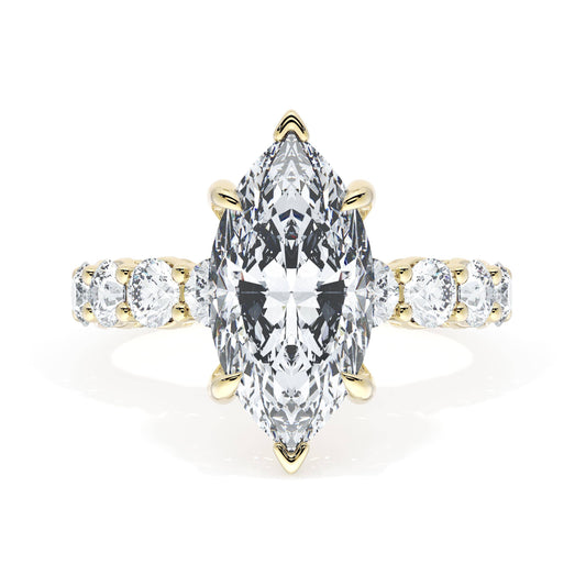 Founder's Collection Marquise Solitaire Engagement Ring
