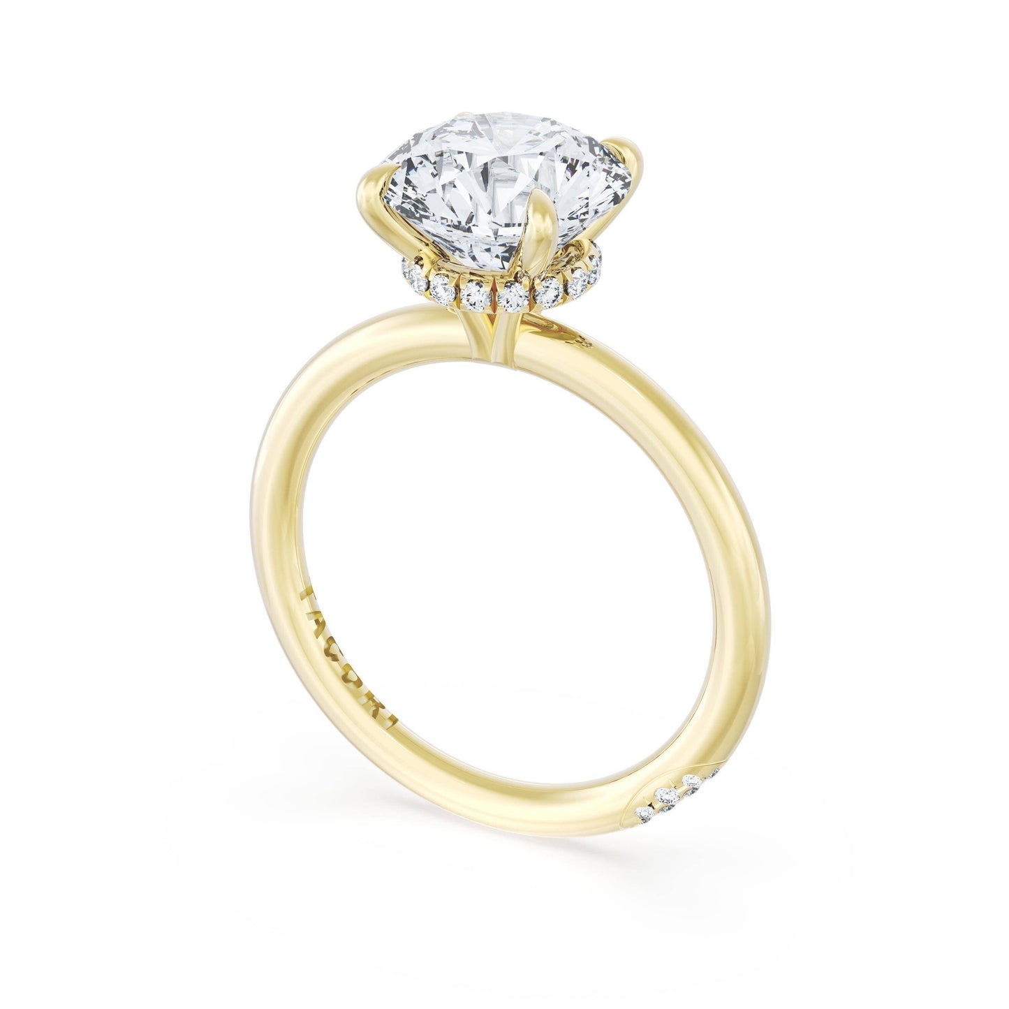 Founder's Collection Round Solitaire Engagement Ring