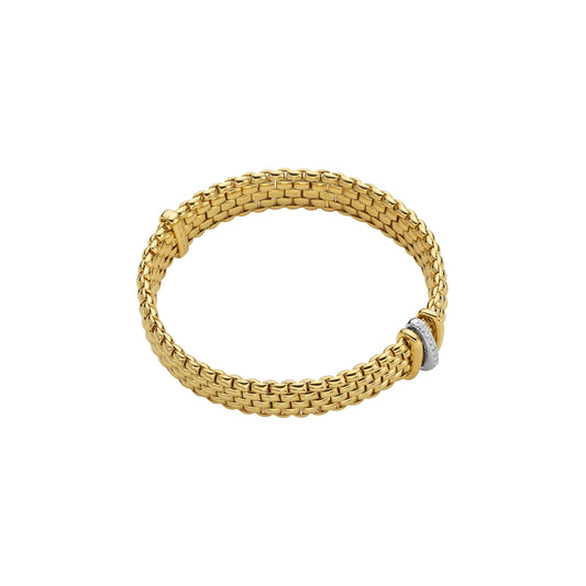 18k Yellow Gold Diamond Bracelet