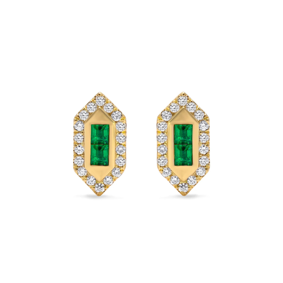 Emerald Earrings
