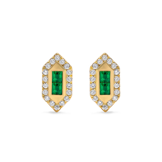 Emerald Earrings