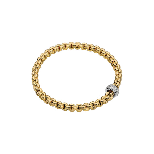 18k Yellow and White Gold Bracelet