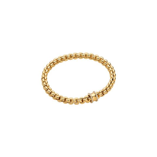 18K Yellow Gold Diamond Bracelet