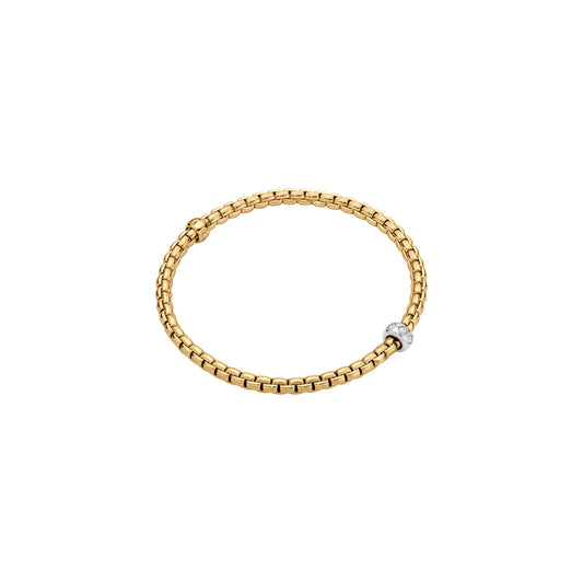 18k Yellow and White Gold Bracelet
