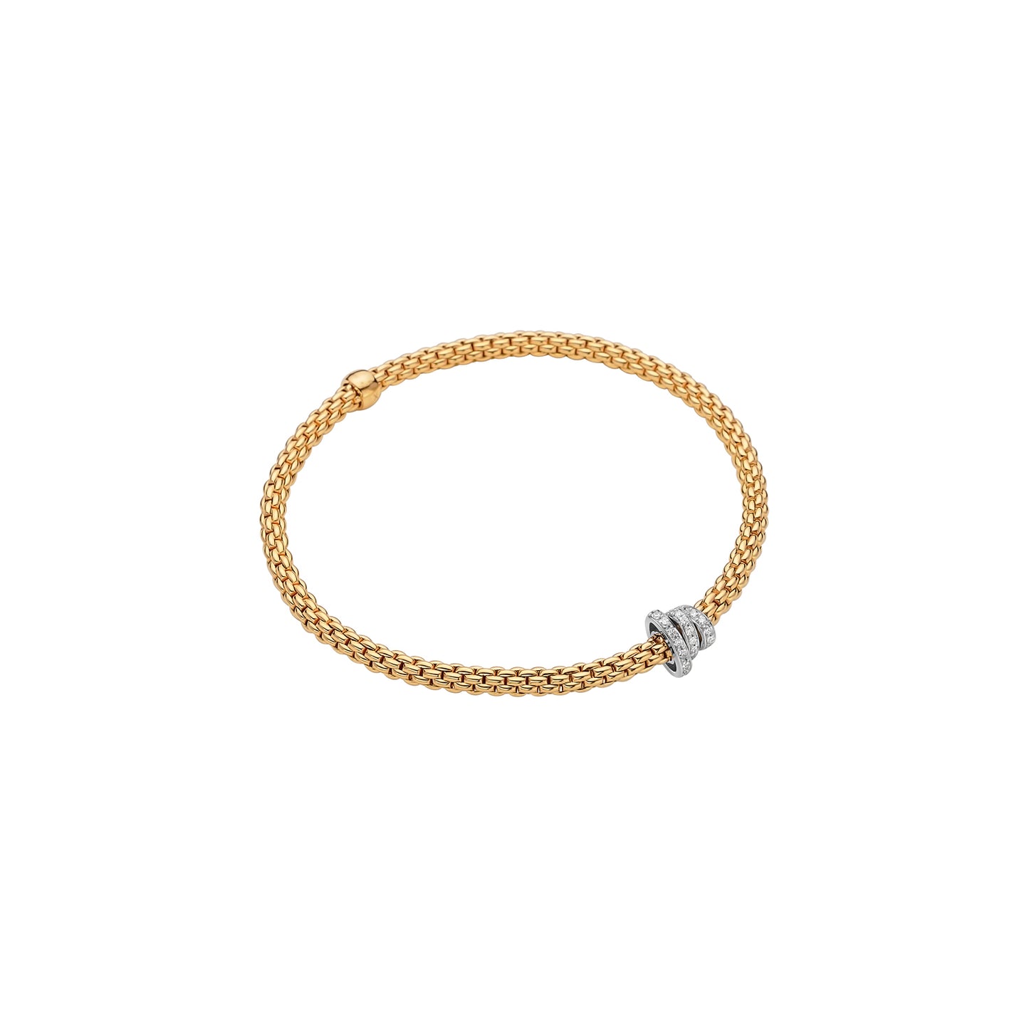 18k Yellow Gold Diamond Bracelet