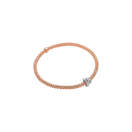 18k Rose Gold Diamond Bracelet