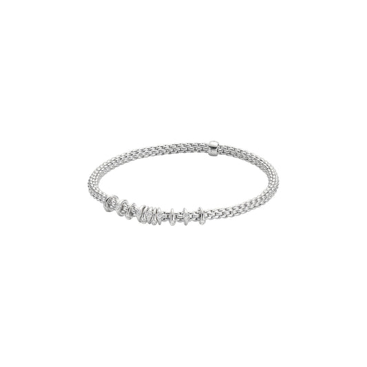 18k White Gold Diamond Bracelet