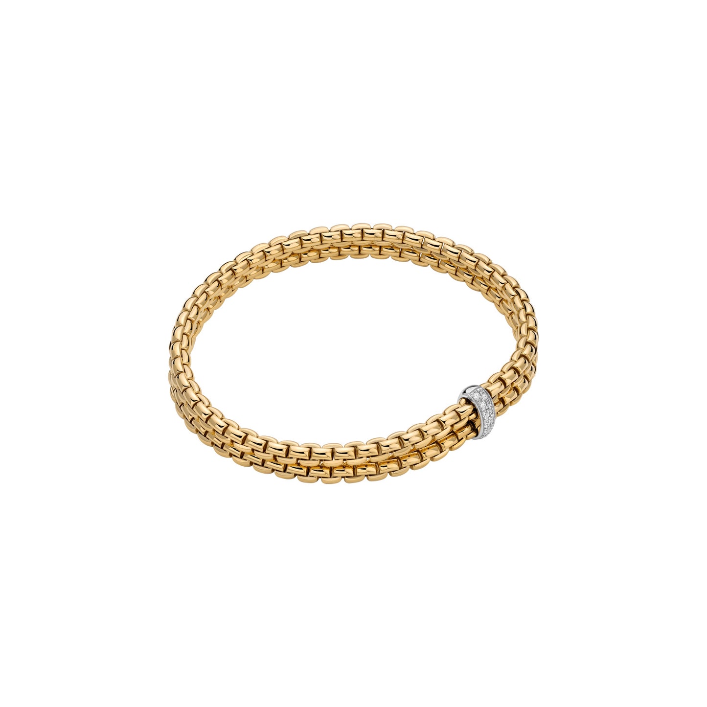 18k Yellow Gold Diamond Bracelet
