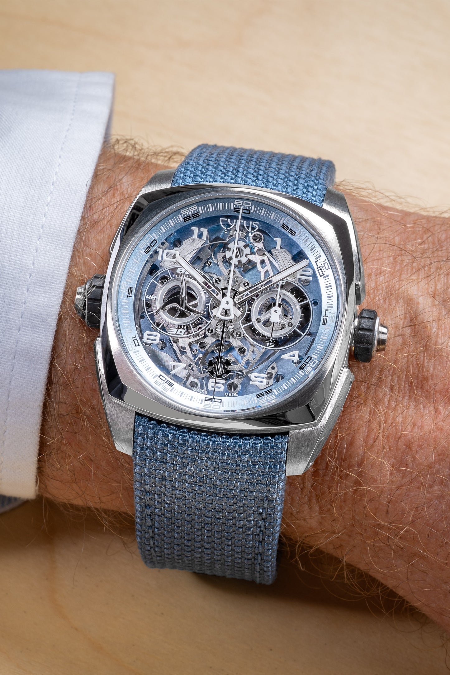 KLEPCYS DICE GLACIAL BLUE