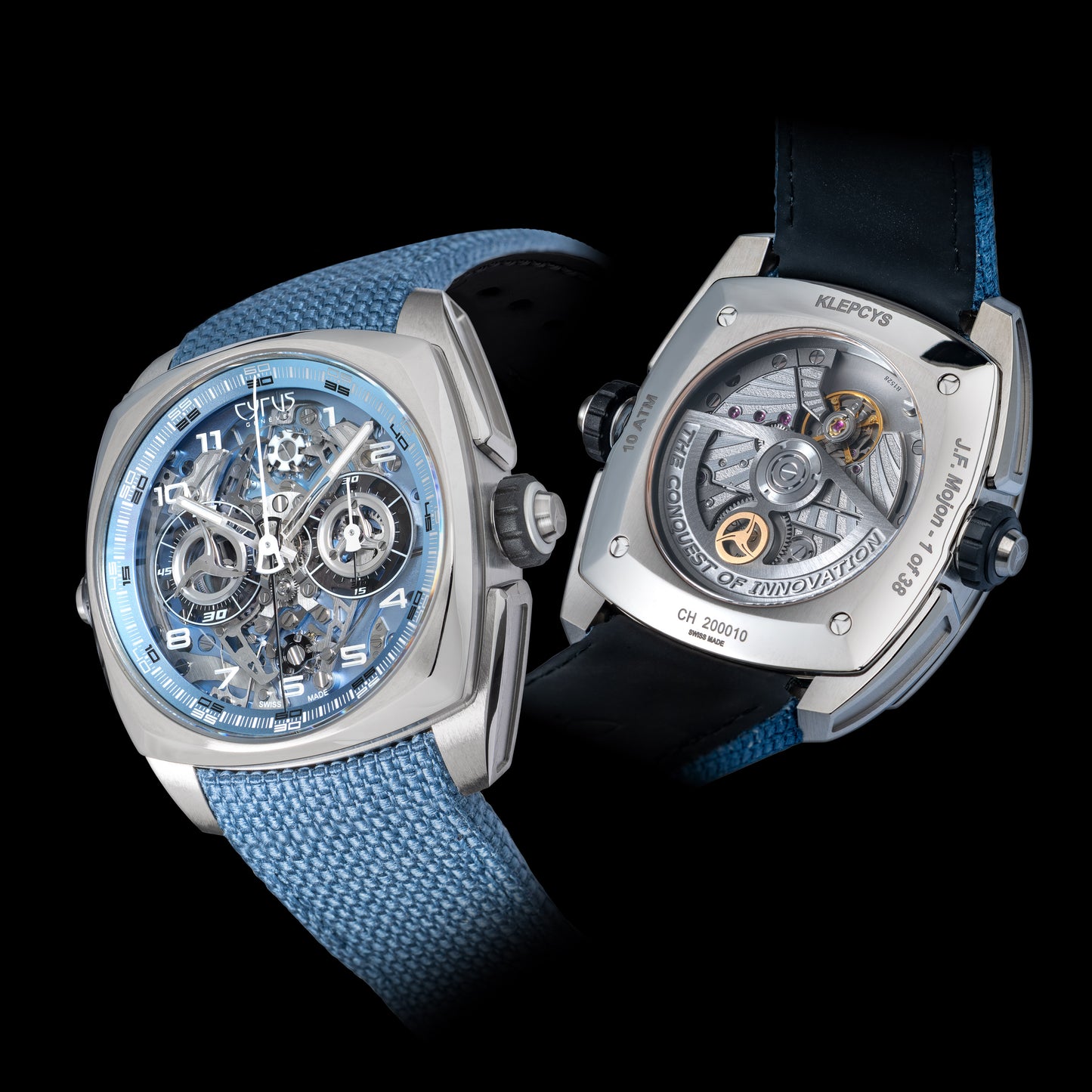 KLEPCYS DICE GLACIAL BLUE