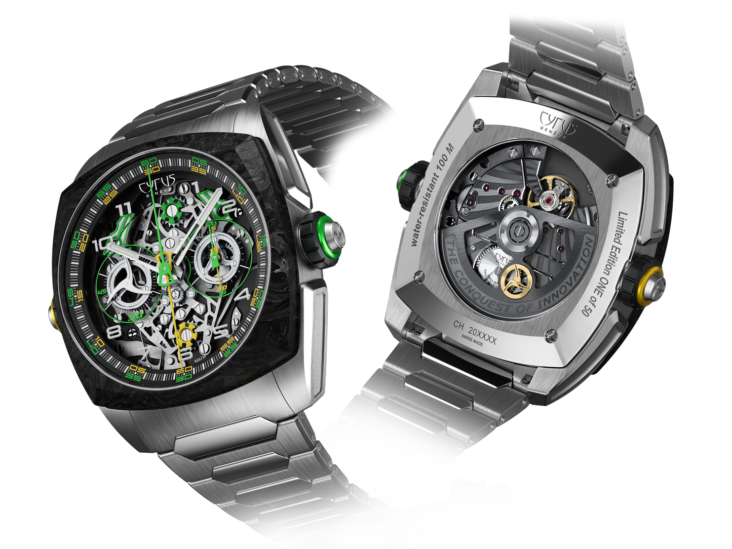 KLEPCYS DICE LIME CARBON