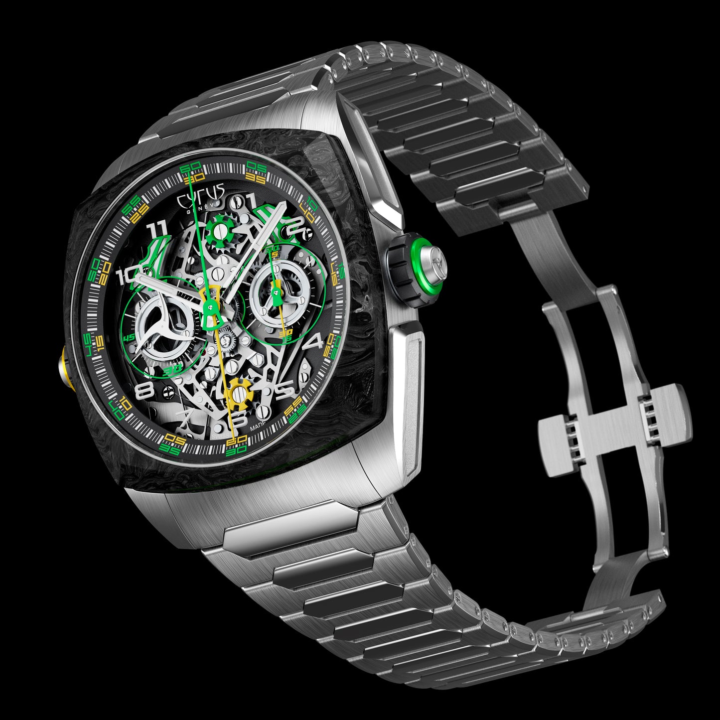 KLEPCYS DICE LIME CARBON