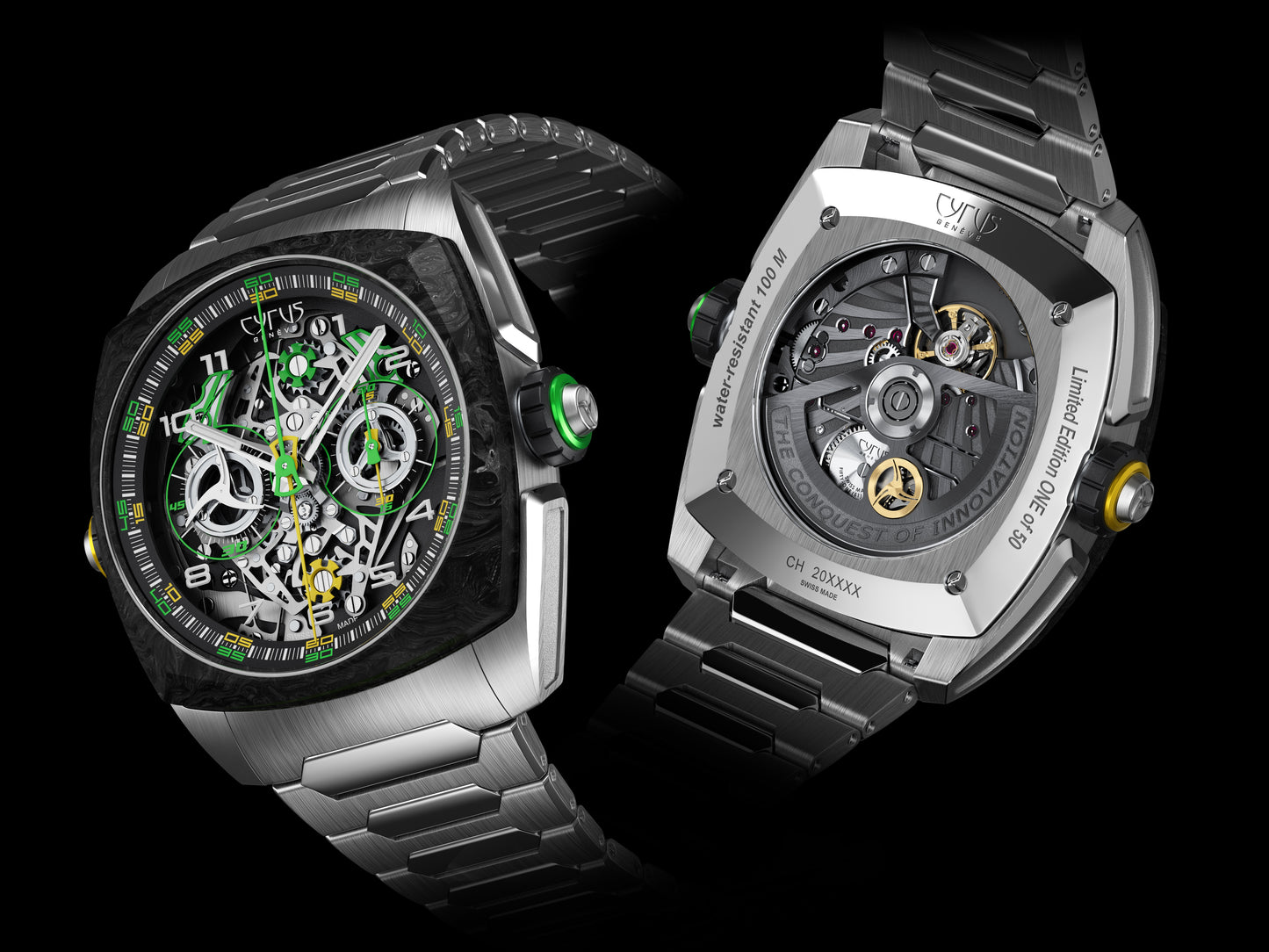 KLEPCYS DICE LIME CARBON