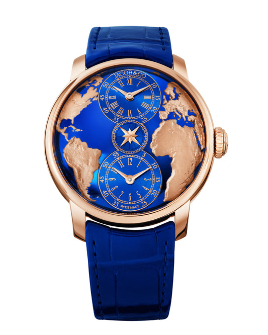 The World Is Yours Dual Time Zone