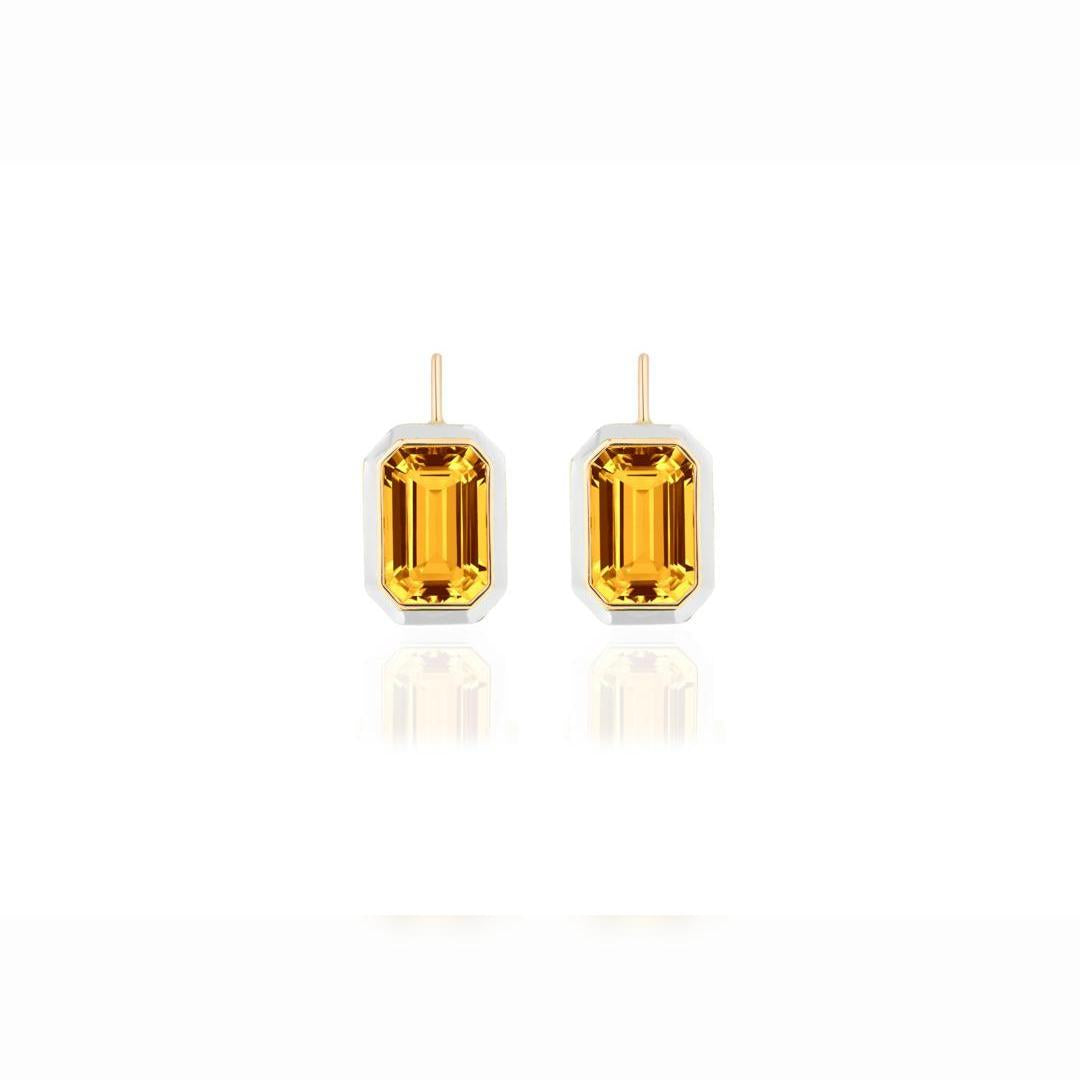 Emerald Cut Earrings
