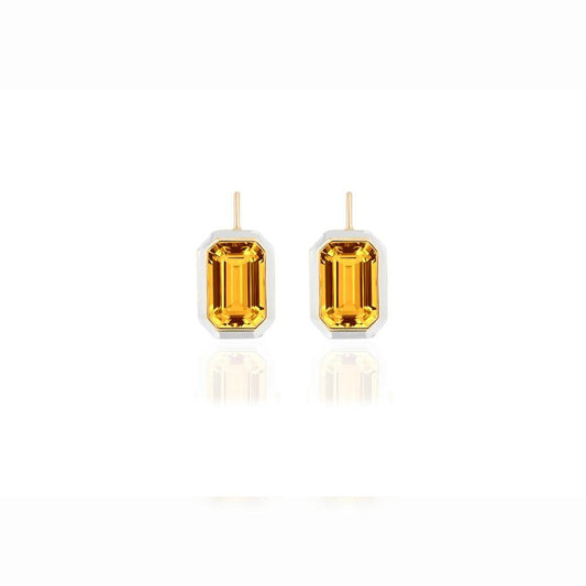 Emerald Cut Earrings